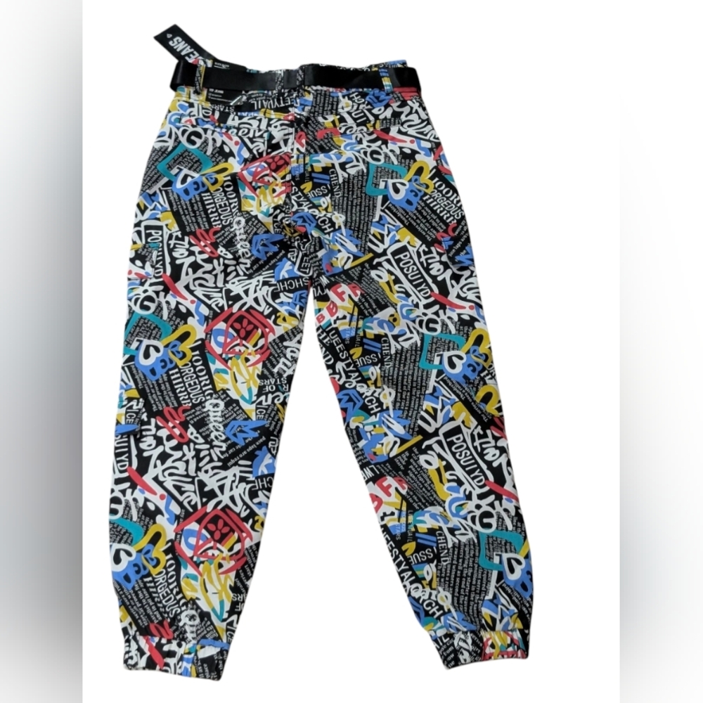 VIP Colorful Graffiti Jeans - Picture 2 of 4